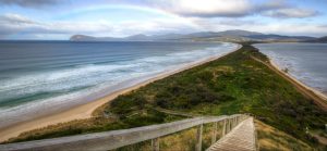 The neck at Bruny Island