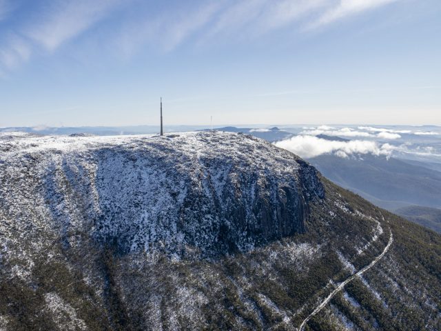 Summit of kunanyi / Mt Wellington