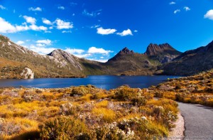 Cradle Mountain and Dove Lake within Lake St. Clair National Park