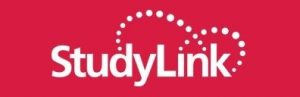 StudyLink banner. Red backgrouwnd with white text that says "StudyLink". This is the online application system that GETI uses.