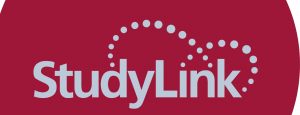 StudyLink banner. Red backgrouwnd with white text that says "StudyLink". This is the online application system that GETI uses.